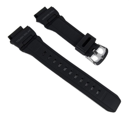 Casio cinturino resina nero - cinturino,